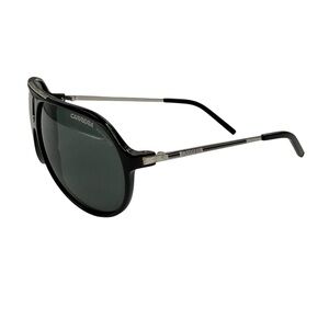 Carrera Hot/S Pilot Black Aviator shield polarized gradient lenses with logo